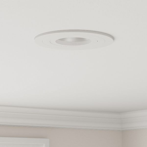 vidaXL Einbau-Spots 24 Stück Rund GU10 Weiß Ø91 mm, 4108142