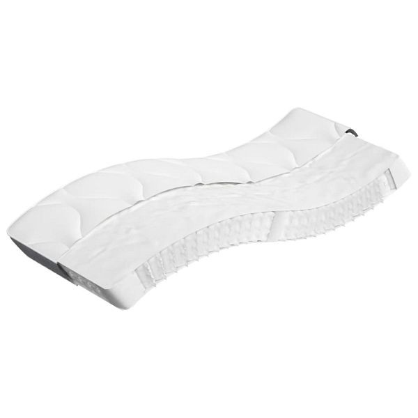 vidaXL Matratze Taschenfederkern Mittel 90x190 cm, 372809