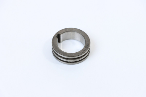 ELMAG Vorschubrolle 1,2/1,6 mm, DMS250-400, PM272/302/301 (Außen-Ø 30mm/Innen-Ø 22mm, 10mm breit) für Fe/CrNi, TS, gerillt, 54723