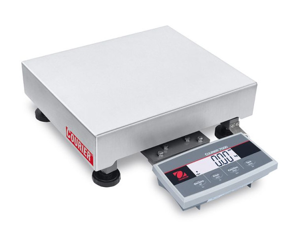 OHAUS Versandwaage i-C71M60L-M, Wägekapazität 60 kg, Ablesbarkeit beim Wiegen 20 g, Plattformgröße: 457 x 457 mm, 30745964