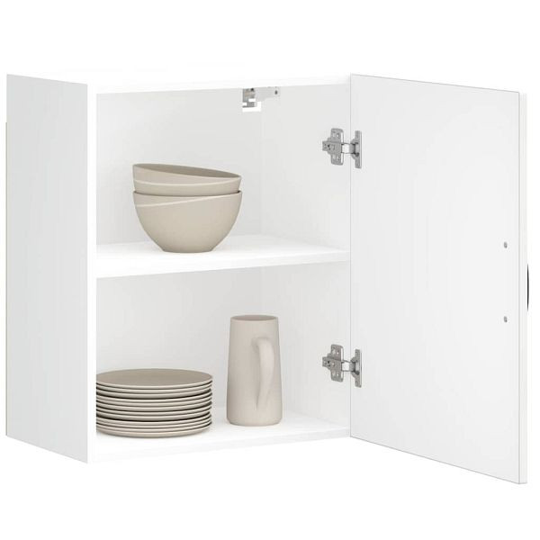 vidaXL Küchen-Hängeschrank Lucca Hochglanz-Weiß Holzwerkstoff, 853801