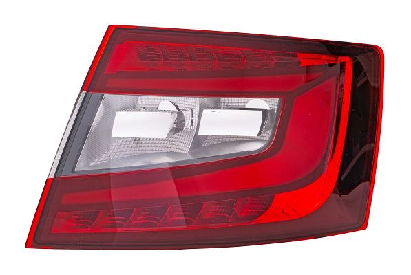 HELLA Heckleuchte, LED, für u.a. Skoda Octavia III (5E3, NL3, NR3), ECE/CCC, für Rechtsverkehr, rechts, 2SK 012 881-061