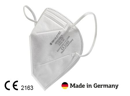 ultraMEDIC BREASY FFP2 Faltmaske, 4-lagig / 94% Filterleistung, gemäß EN 149:2001 + A1:2009, SAN-0028-FFP2
