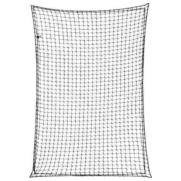 vidaXL Anhängernetz mit Gummiseil Schwarz 5x3,5 m PP, 4012291