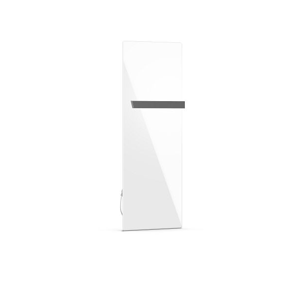 Etherma Badinfrarotheizung, Glas reinweiß, 130x50cm, 400W, 230V, 46344