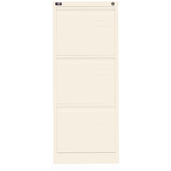 Bisley LIGHT Hängeregistraturschrank LIGHT, einbahnig, 3 HR-Schubladen, 625 reinweiß, IPCCA13625