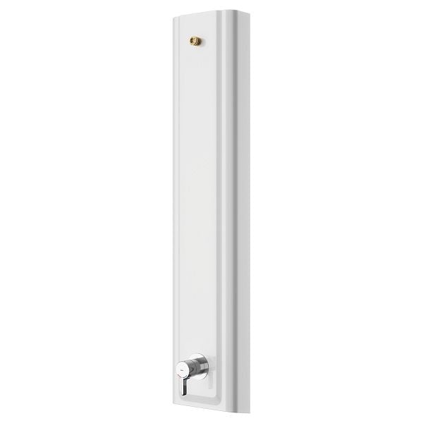 KWC Duschpaneel, F5, Miranit, Thermostat, Einhebelmischer, für Duschkopf, Hygieneoption, 2030066547