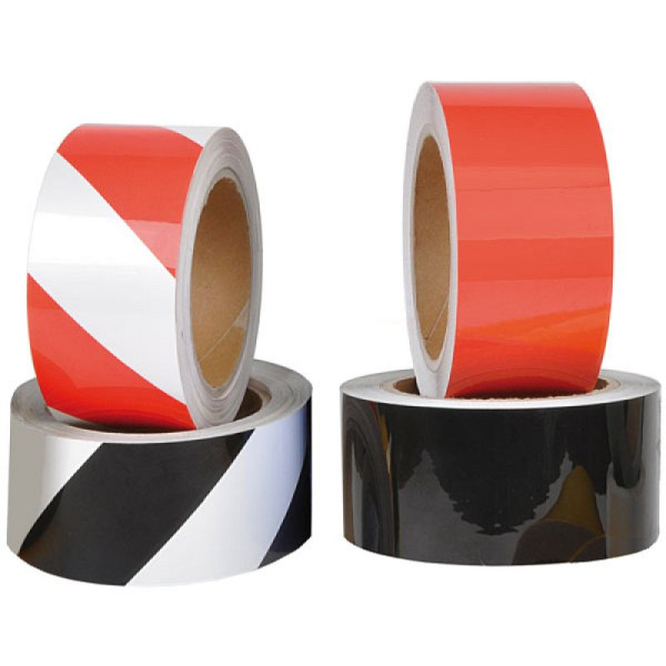 Stein HGS Bodenmarkierungsband -WT-5229-, 15m/ schwarz-weiß, Breite: 50 mm, 33890