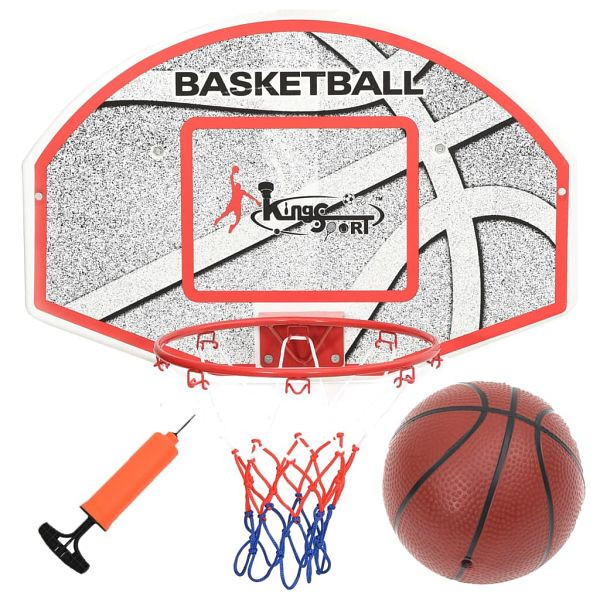vidaXL 5-teilig Basketball-Set für die Wandmontage 66x44,5 cm, 80352