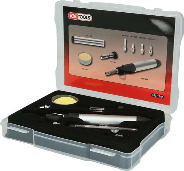 KS Tools Mikro-Löt-Satz, 8-teilig, 960.1265, 4042146756447