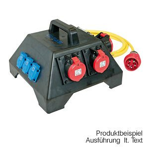 GIFAS Vollgummi-Sicherheitsverteiler Typ 3500, Schutzorgane innenliegend unter der Bodenplatte, 209285