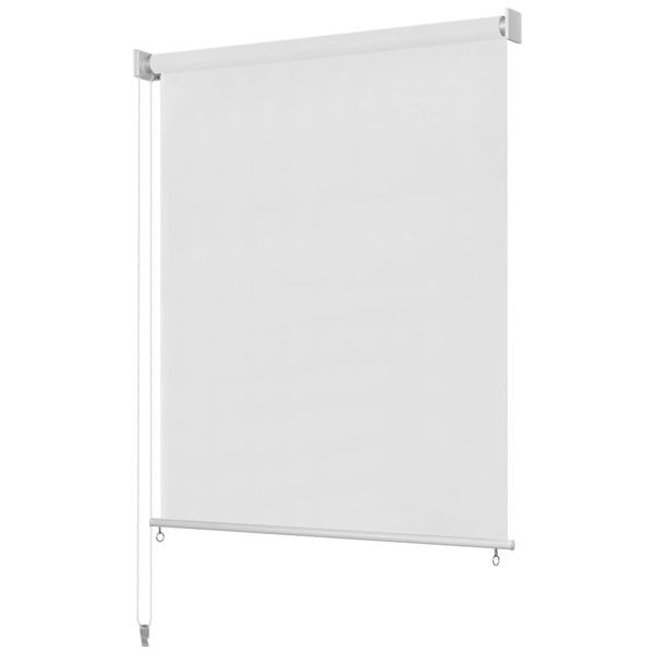 vidaXL Außenrollo 400 x 230 cm Weiß, 43481, 8718475560784
