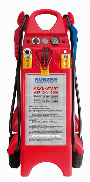 Kunzer AKKU-Start fahrbar 12V 2400A, 24V 1200A, ASF 12-24/2400