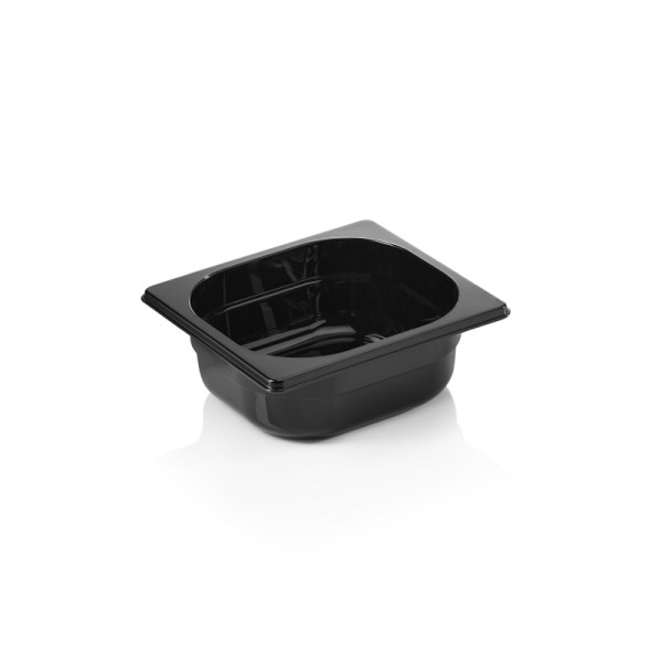 WAS GN Behälter GN 96 BLACK 1/6-065 mm, schwarz, Polycarbonat, 9616065