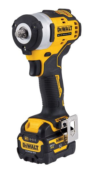 DeWalt 12 Volt / 5 Ah Akku-Schlagschrauber (3/8") mit 340 Nm, in spezieller Automotive- und Industrieausführung, DCF903P1G-QW