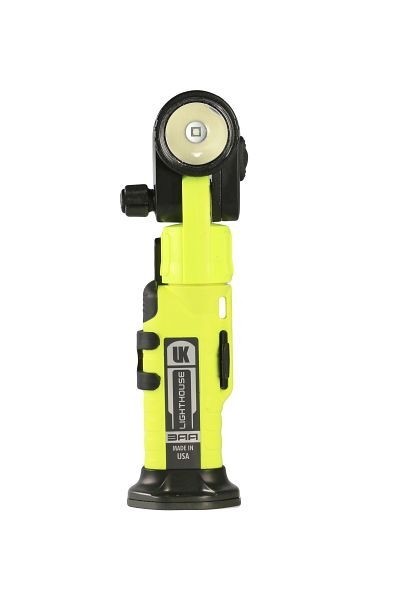 Underwater Kinetics Multifunktionslampe 3AA LIGHTHOUSE SINGLE BEAM, Länge 182 mm, Leucht-Weite 147 m, safety gelb, wasserdicht, 510403F