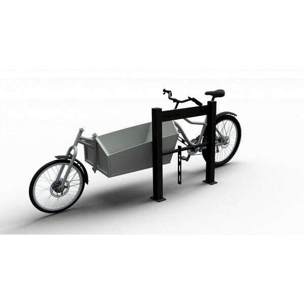 Schake Cargo-Bike Anlehnbügel zum Aufdübeln, 4021_20B, 4250384769529