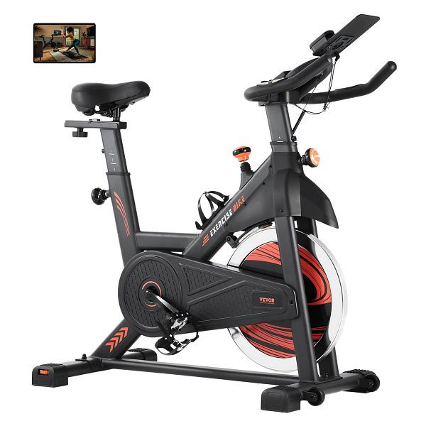 VEVOR Heimtrainer, Stationäres Fahrrad mit Magnetischem Widerstand Fahrrad, LSJSCCZSXDJPP2G8DV9