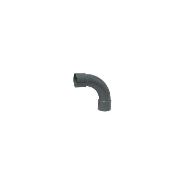 bevo PVC-U Bogen 90° 63 mm Klebemuffe 10bar grau 110191, 105965