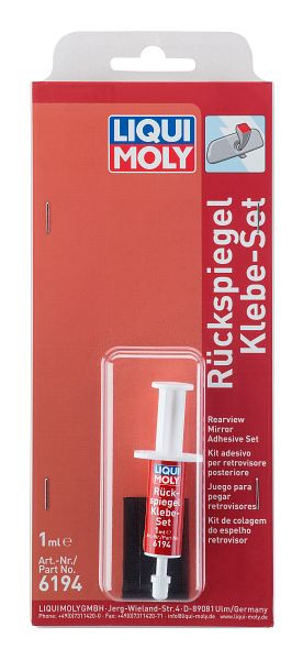 LIQUI MOLY Rückspiegel-Klebe-Set, Blister, VE: 0,001 Liter, 6194