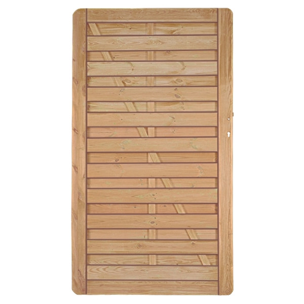 T&J Avantgarde-Serie gerade TOR, 100 x 180 cm, kdi-grün, inkl. Schloss, 90 mm Dornabstand, 23908