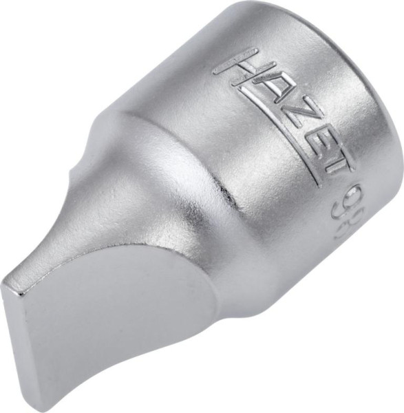 Hazet Schraubendreher-Steckschlüsseleinsatz, Vierkant hohl 12,5 mm (1/2 Zoll), Schlitz Profil, 3 x 19 mm, 980-3X19