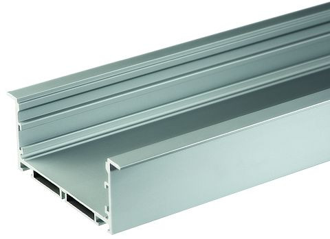 rutec Aluminiumprofil Kragen 75/35K 2 Meter, 65845