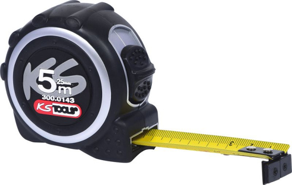 KS Tools Bandmaß mit Feststeller, 5m, 300.0143, 4042146258569