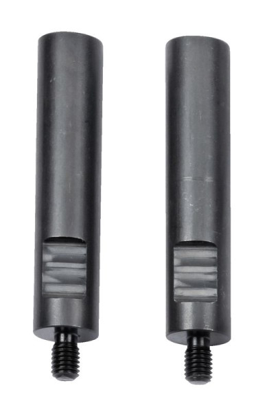 KUKKO Verlängerungen für Abziehvorrichtungen (100 mm Verlängerung, Aufnahmegewinde M10), Paar, 19-7-P