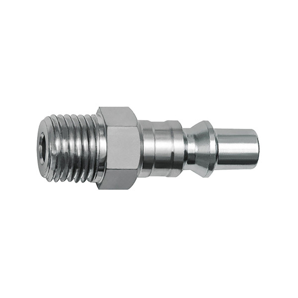 Riegler Nippel für Kupplungen NW 5,5, ARO 210, Stahl, G 1/4 AG, 141613