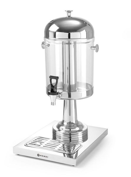 Hendi Saftspender, mit Eiszylinder zum Abkühlen, 8 L, LxBxH: 260x360x560 mm, 425299