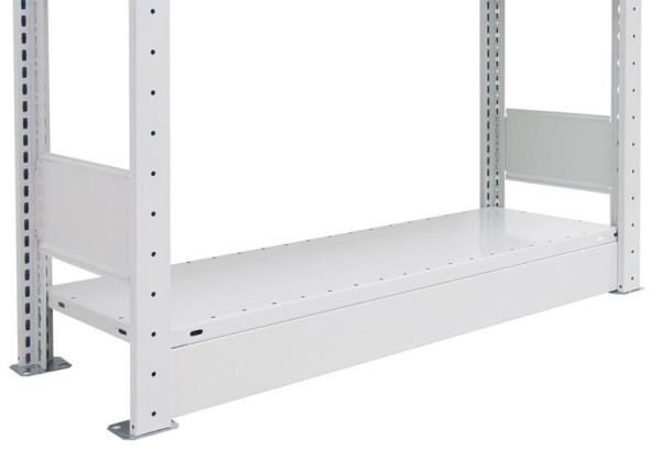 Schulte Sockelblende, 90 x 750 mm (H x B), RAL 7035 lichtgrau, 32554