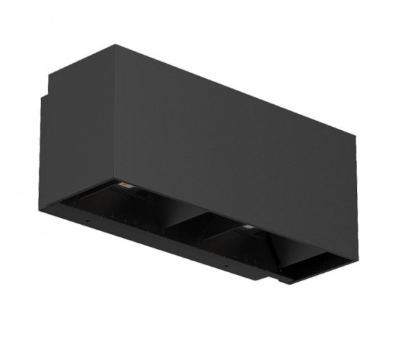 Abalight LED Außenleuchte VAJO DUO 18W 4000K Ra80 schwarz, 16840