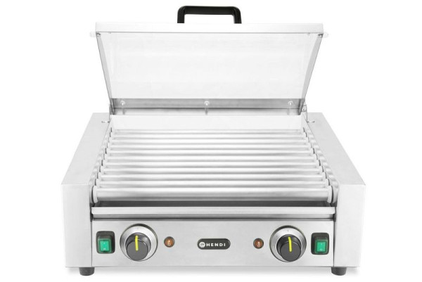 Hendi Wurstrollgrill, 2 Zonen 11 Rollen 230V 980W, 268650