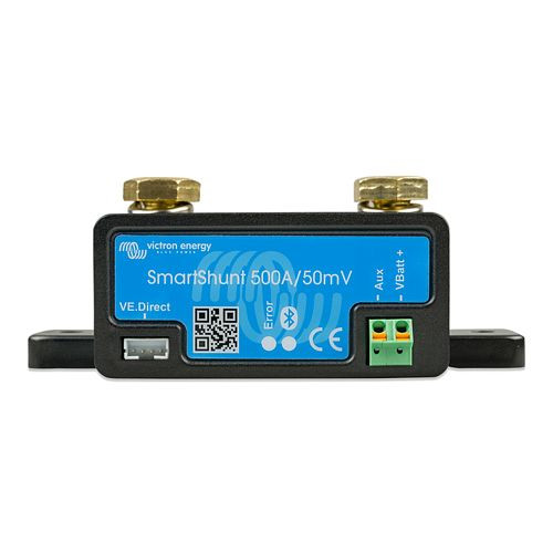 Victron Energy Shunt Smartshunt 500A/50 mV, VE.Direct, Bluetooth, 391873