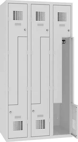Eurobox Z-Spind, 3 Abteile 6 Fächer, 300 mm, 0400-030302