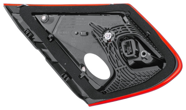 HELLA Heckleuchte, LED, innerer Teil, für u.a. Mercedes-Benz C-Class Coupe (C205), ECE/CCC, für Rechtsverkehr, rechts, 2TZ 011 787-281