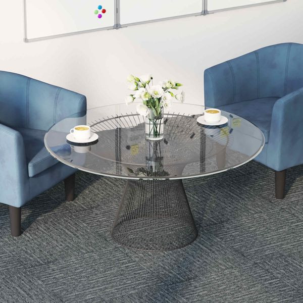 vidaXL Teppichfliese Rockgrau 50 x 50 cm 36-teilig PP und Bitumen, 42032485
