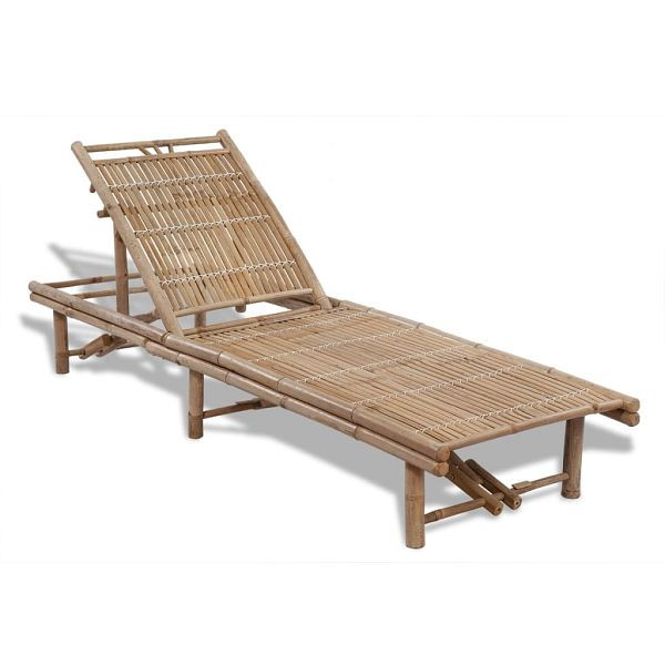 vidaXL Sonnenliege Bambus, 41499