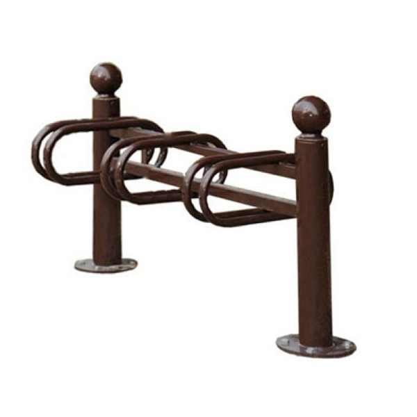 Stein HGS Fahrradständer -Bowl-, 3er /1064mm, RAL 5010 enzianblau, 22591-03