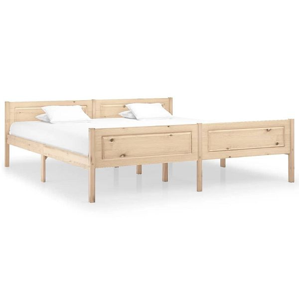 vidaXL Massivholzbett Kiefer 180x200 cm, 322101, 8720286364123