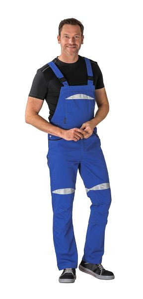 Planam DuraWork Latzhose, kornblumenblau/schwarz, Größe 27, 2922027