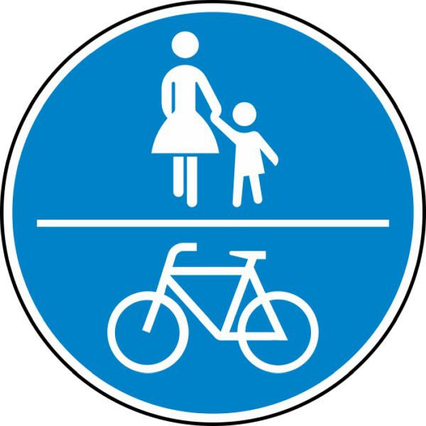 Stein HGS Gemeinsamer Geh- und Radweg Nr. 240, 420 mm / RA2 / Alform, 240-122