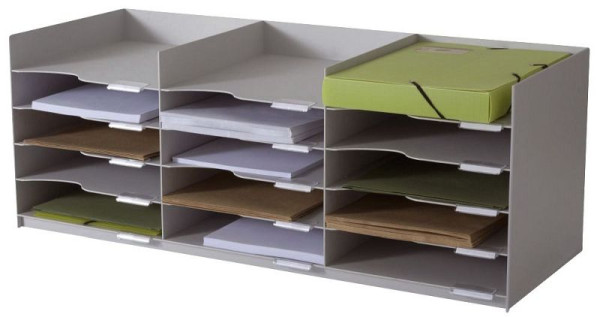 PAPERFLOW Formularbox für Rollladenschrank easyOffice grau, 535.02