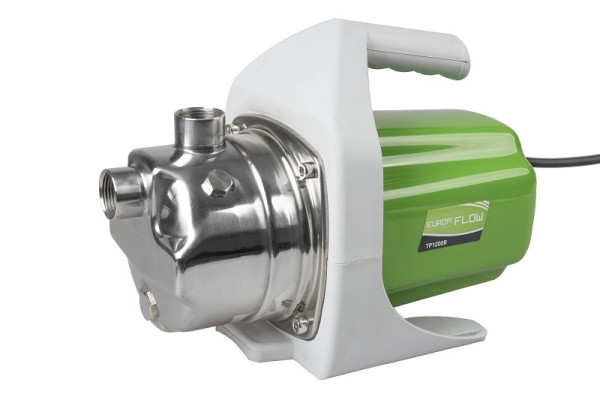 Eurom Flow TP1200R Gartenpumpe, sauberes Wasser, 262964