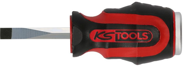 KS Tools ERGOTORQUEmax Schlitz-Schraubendreher, 6mm, kurze Form, 151.1131