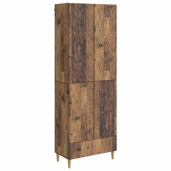 vidaXL Schrankset 2-teilig Altholz Holzwerkstoff, 3416698
