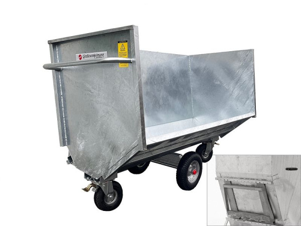 Growi Großraumkuli 240 cm Breite, 105 Tiefe cm, für Schlepper mit Frontlader -Weidemann mechanisch, 10016345