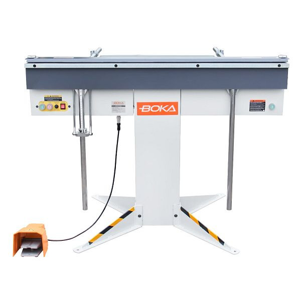 BOKA Magnetische Schwenkbiegemaschine, 1250 mm Arbeitsbreite, 1.6 mm Blechstärke EB-4816, 573403V230