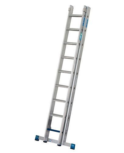 Krause Schiebeleiter gemäß TRBS 2121, Aluminium, 2 x 9 Sprossen/Stufen, 270894